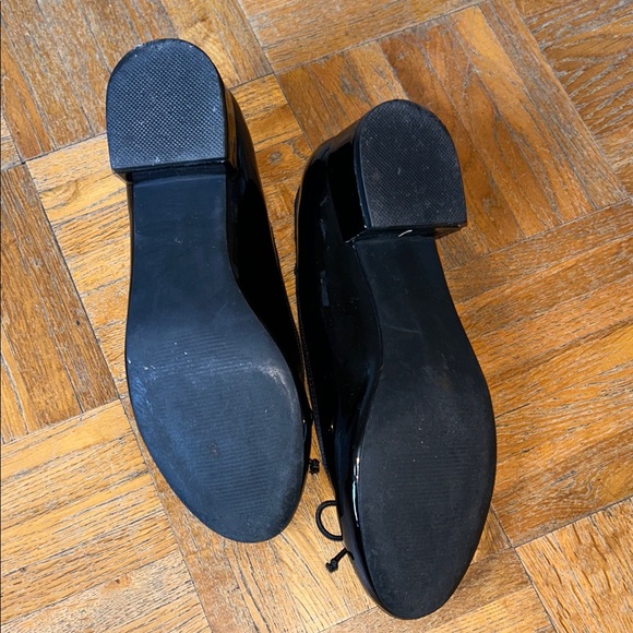 Steve Madden Glossy Black Flats with Bow size 7 - Picture 4 of 5